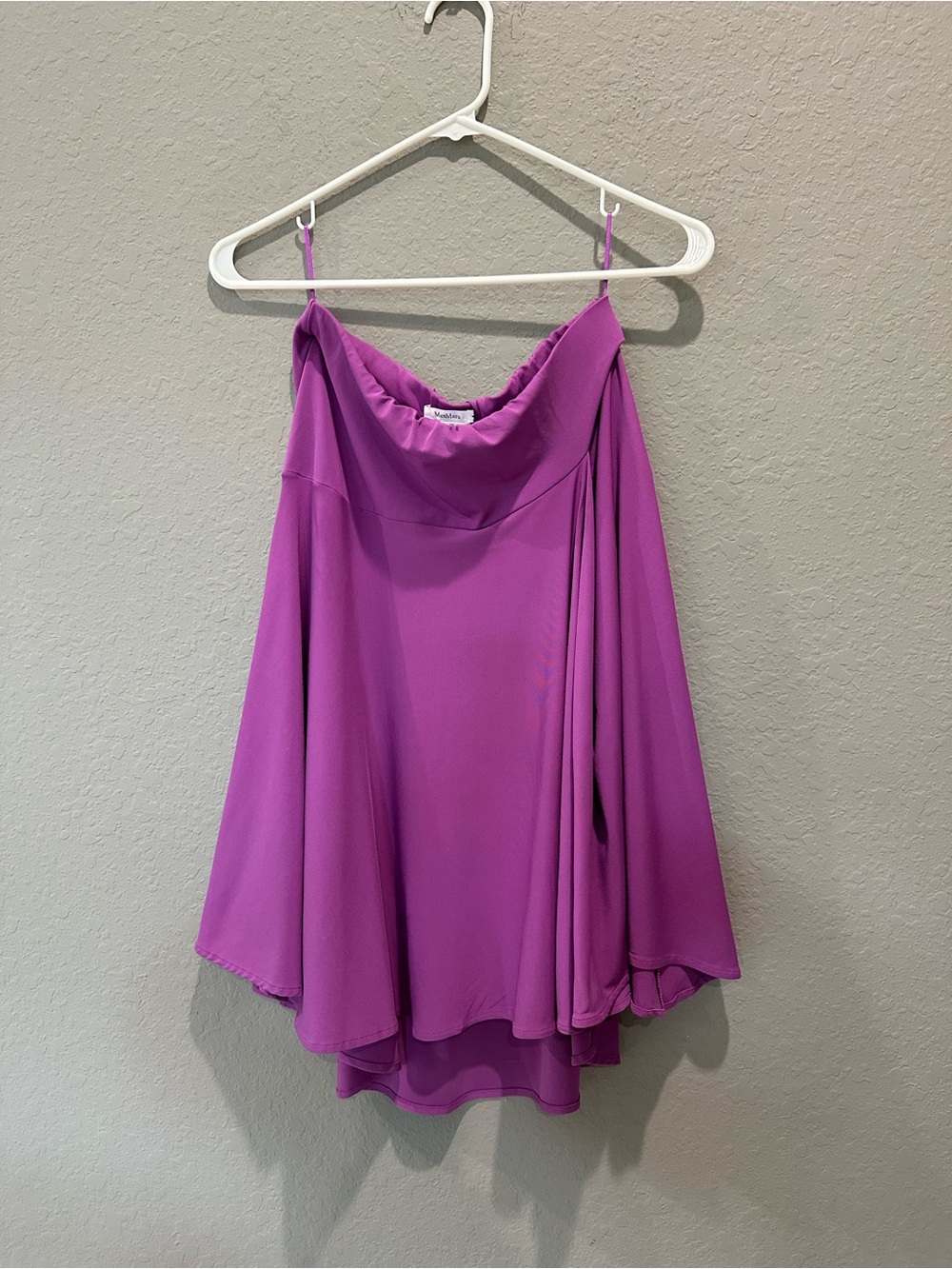 Max Mara fluid drape skirt Sz 42 Sz M GUC